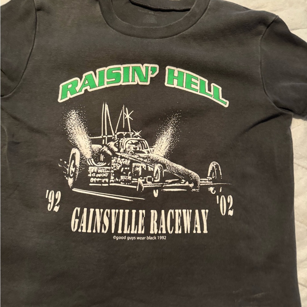 Brandy Melville Rasin’ Hell Racing Graphic Tee